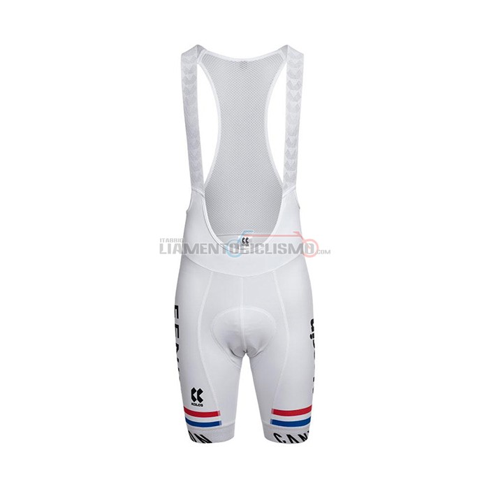 Abbigliamento Ciclismo Alpecin Fenix Manica Corta 2022 Rosso Bianco Blu